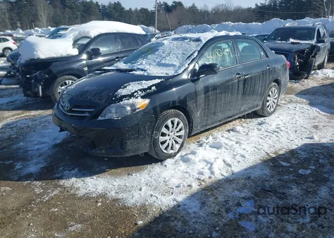 2013 Toyota Corolla Le z USA, uszkodzony, nr VIN 2T1BU4EE7DC128336